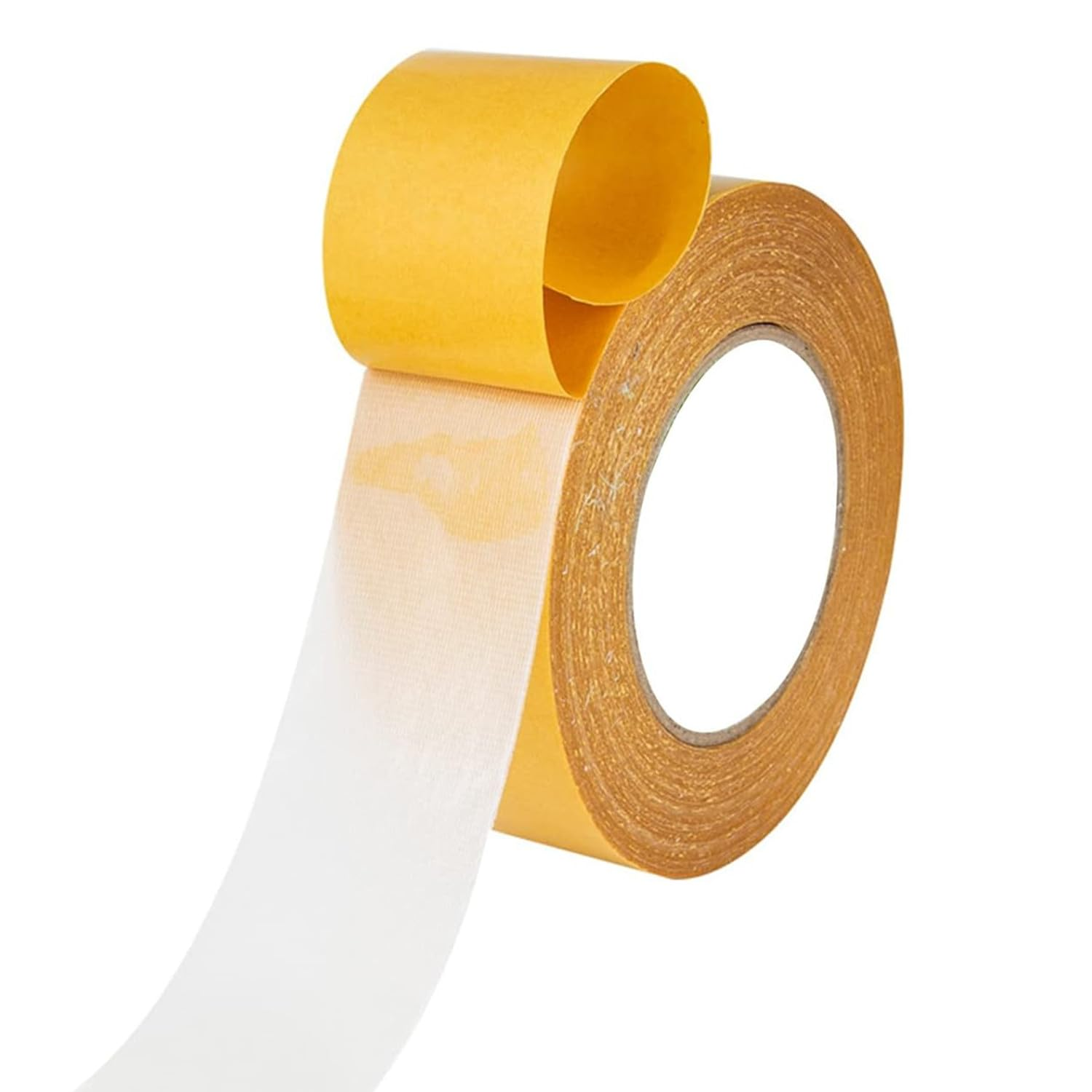 Double Sided Tape Heavy Duty, Universal High Tack Strong Wall Adhesive with Fiberglass Mesh, Super Sticky Resistente Clear Tape, Easy Use Mounting Tape - 2Inx66Ft(20M) image number 5