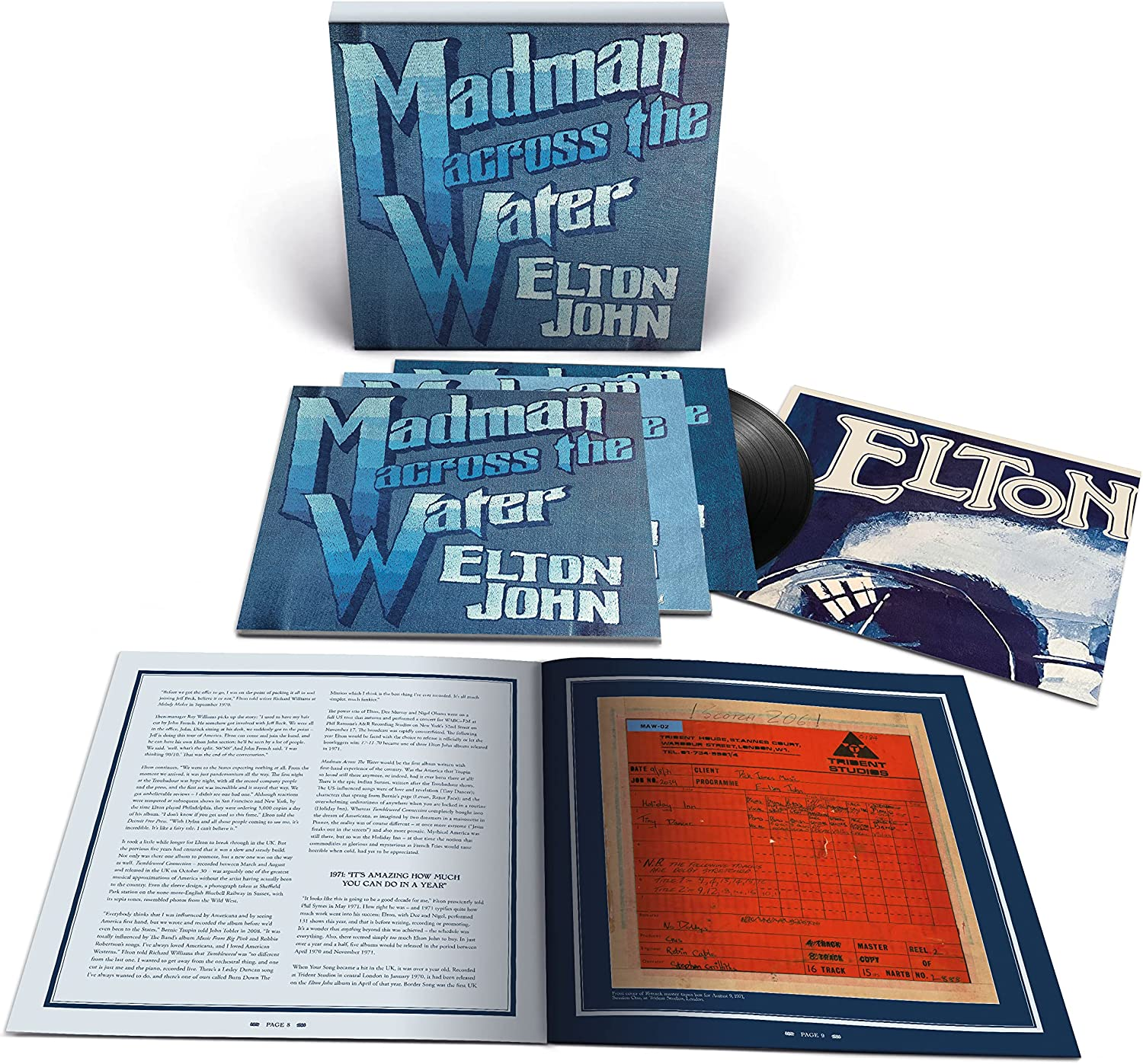 MADMAN across the WATER (LTD EDN 3CD/BLURAY BOXSET)