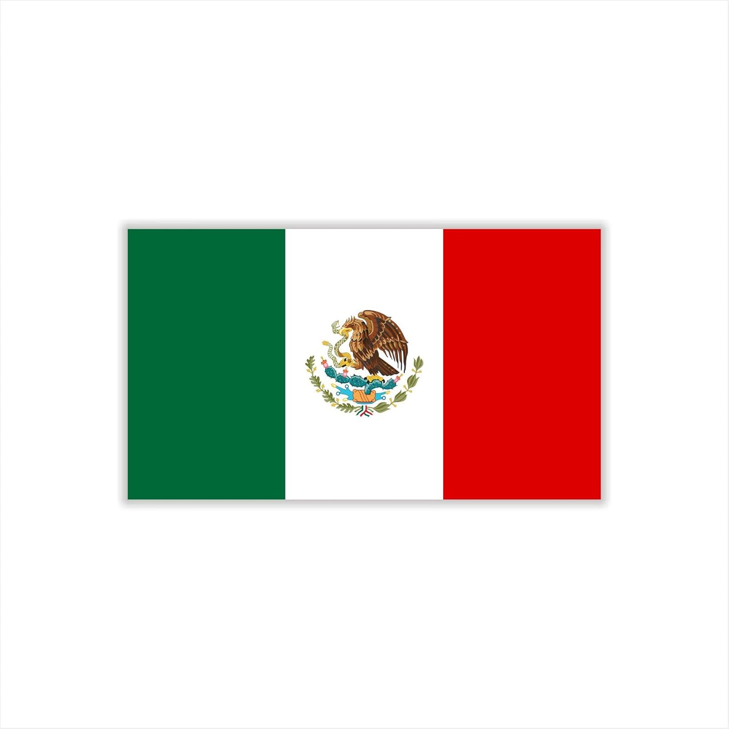 Womaha 30 Temporary Mexico Flag Tattoos Fans Face Tattoo Stickers for Adults Kids Group Activity Props
