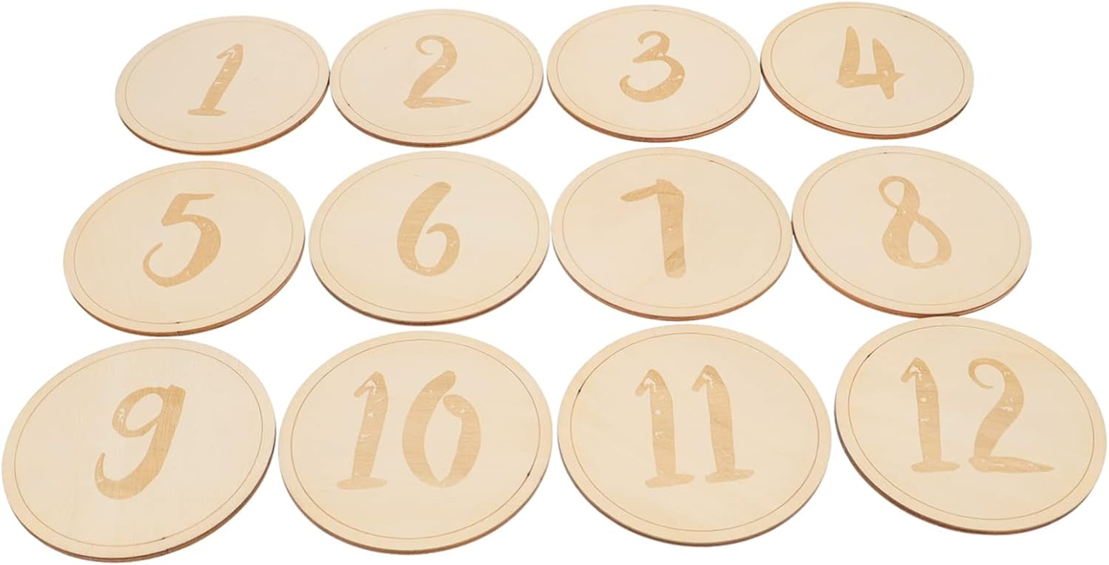 SHOWERORO 12Pcs Milestone Cards Memory Photo Cards for Newborn Photography Celebrate Monthly Growth Milestones for Pregnancy Announcements image number 5