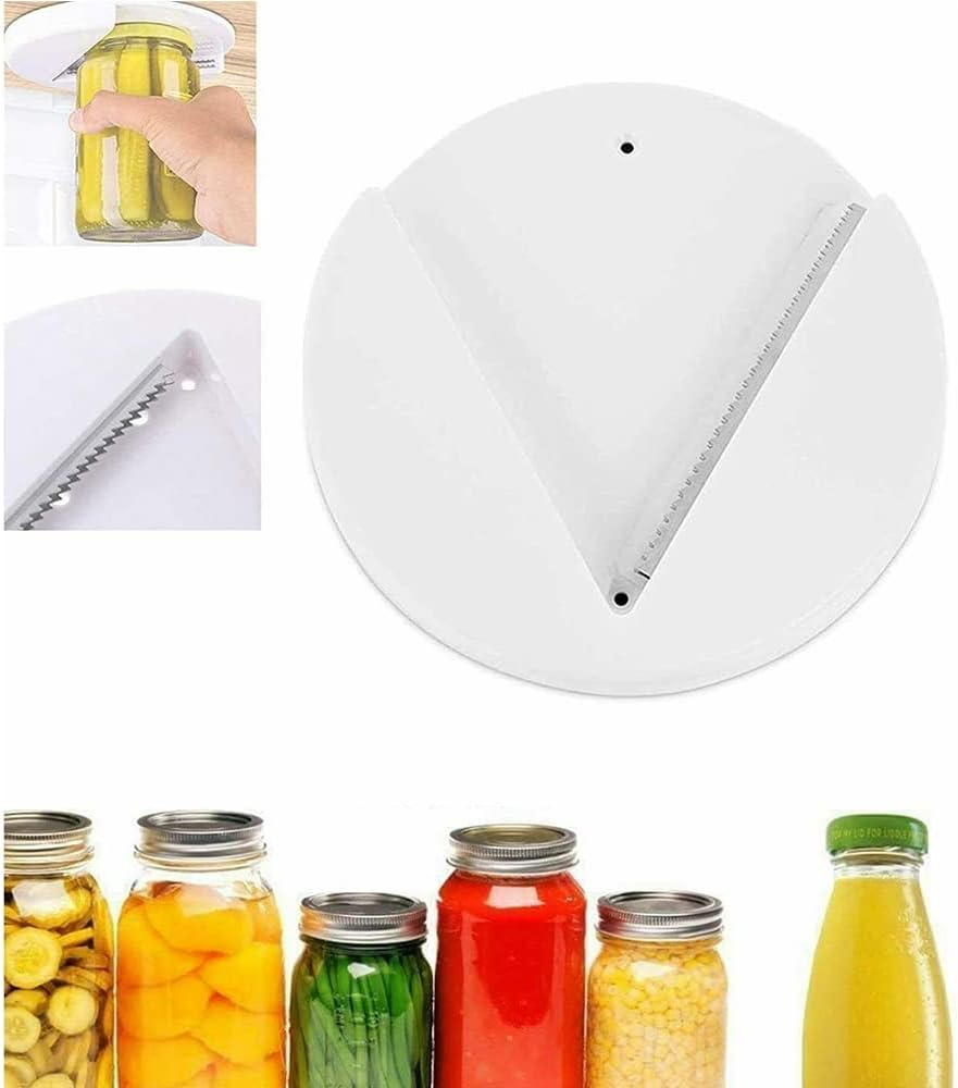 UP to 5X Arthritis Jar Opener for under the Kitchen Cabinet Counter Lid Remover