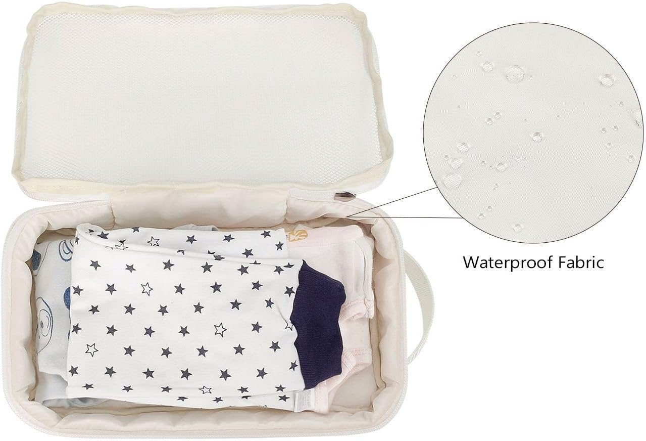 G&eacute;n&eacute;rique Diaper Storage Bag, Organizer Pouch, Nursery Travel Case, Lightweight Waterproof Fabric, Zipper Pocket Design, Baby Gear Storage for Daily Family Use, 9.84 X 5.91 X 1.57 Inches image number 1