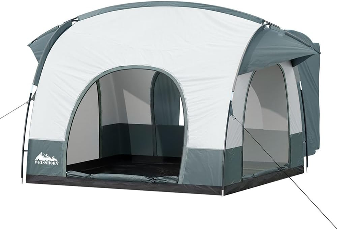 Weisshorn Pop up Beach Tent, SUV Car Camping Tents Portable Side Awning Shade Shelter, Easy Instant Setup Privacy Change Room Lightweight Sun Protection Outdoor Fishing Family Picnic Grey