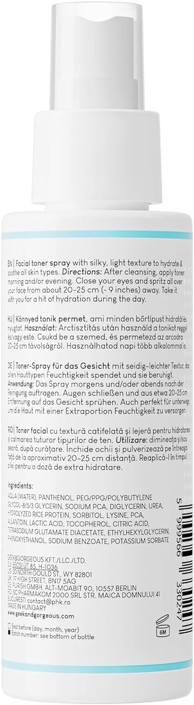 Gorgeous 101 - Liquid Hydration