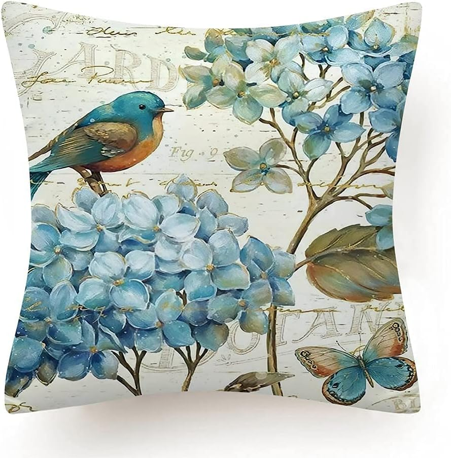 Home Decorative Pillow Covers 18 X 18 Inch Set of 4 Modern Soft Cotton Linen Throw Pillow Covers Cushion Case for Couch Sofa Living Room Patio Indoors Outdoors Style Home Decor image number 2