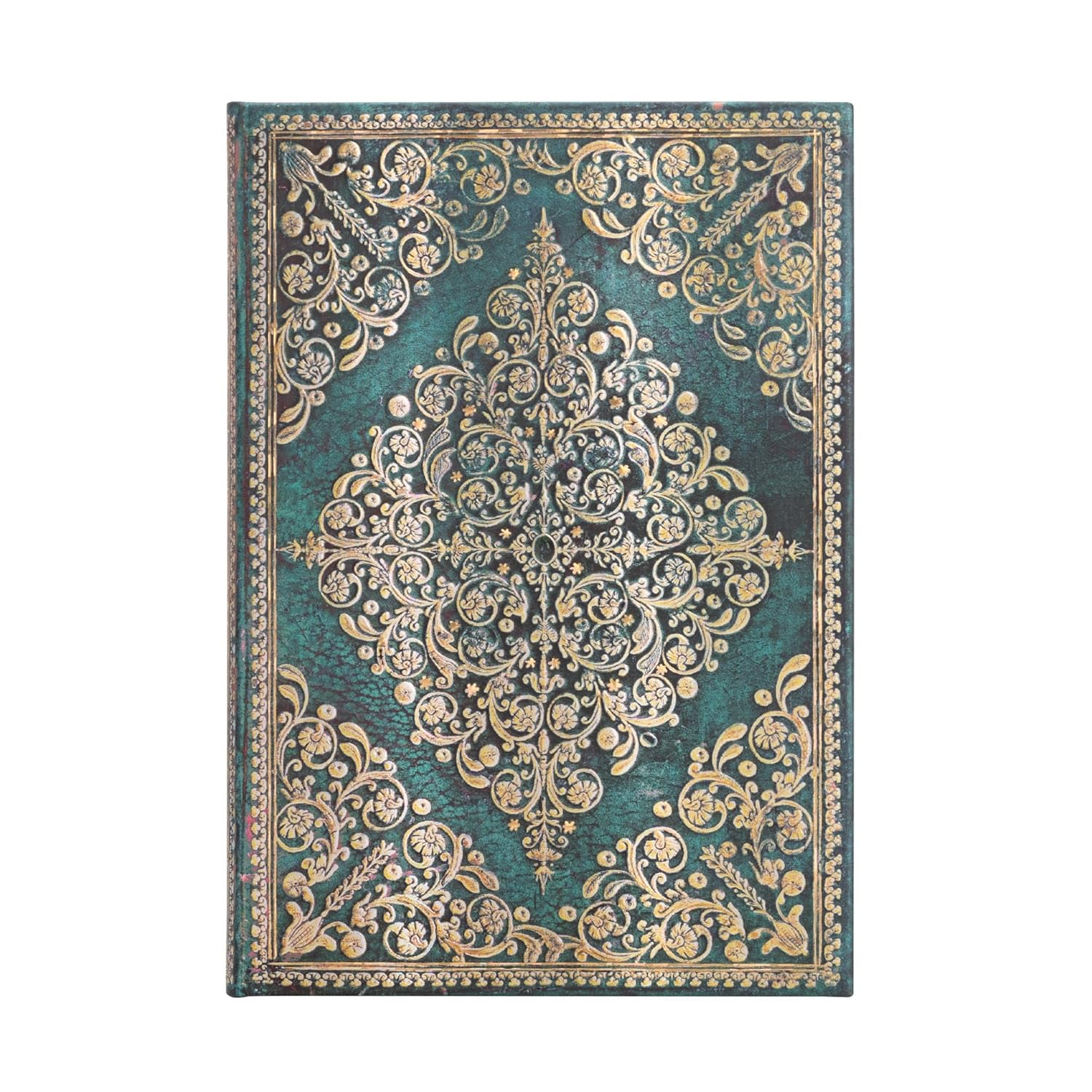 Oceania (Diamond Rosette) Midi Unlined Hardcover Journal image number 3