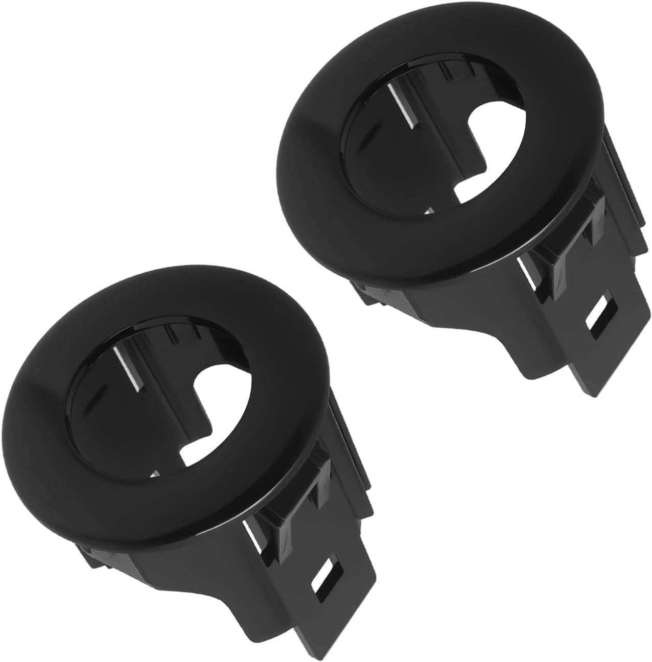 Be in Your Mind 2Pcs Parking Sensor Retainer Bracket Holder PDC Holder Replacement Part 228533 4JAOA Compatible with Nissan X Trail T32 Black image number 4