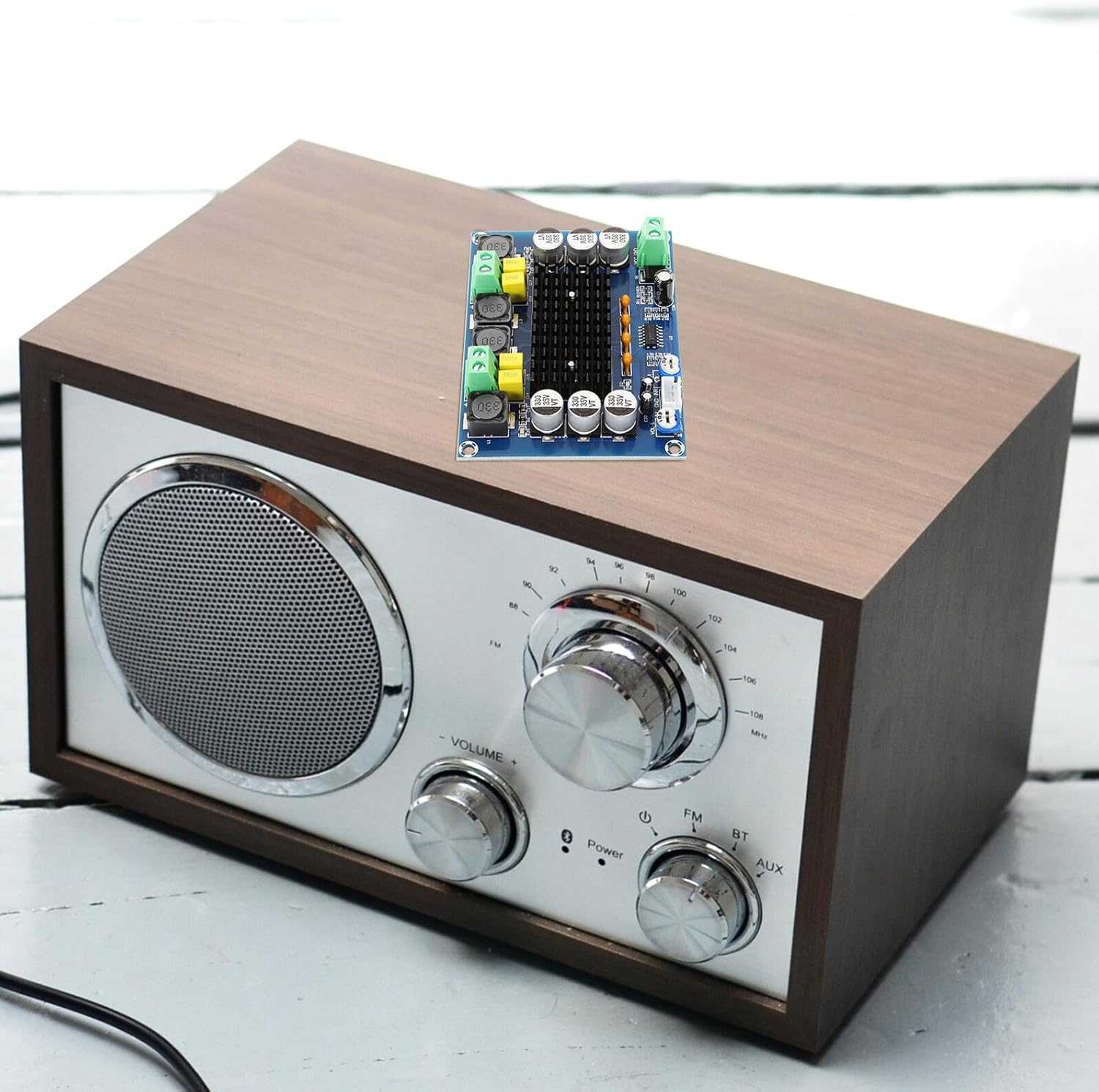 HOLIDYOYO High Power Digital Stereo Amplifier Board Module Original Chip Dual Channel Audio Amplifier for Home Theater Speakers image number 1