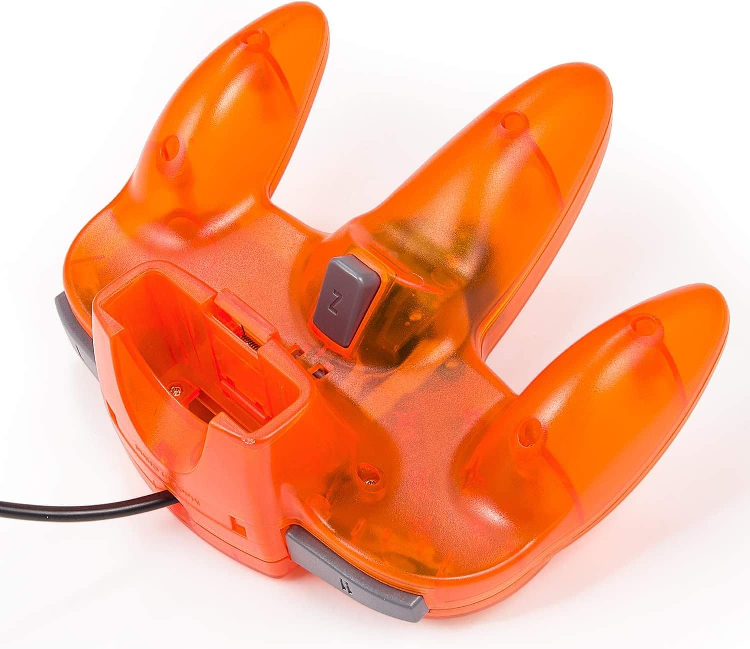 Retro N64 USB Controller, N64 Remote Wired USB Game Emulator Controller for Windows XP 7 8 11& MAC & Retropie (&zwnj;Transparent Orange&zwnj;) - Transparent Green image number 4