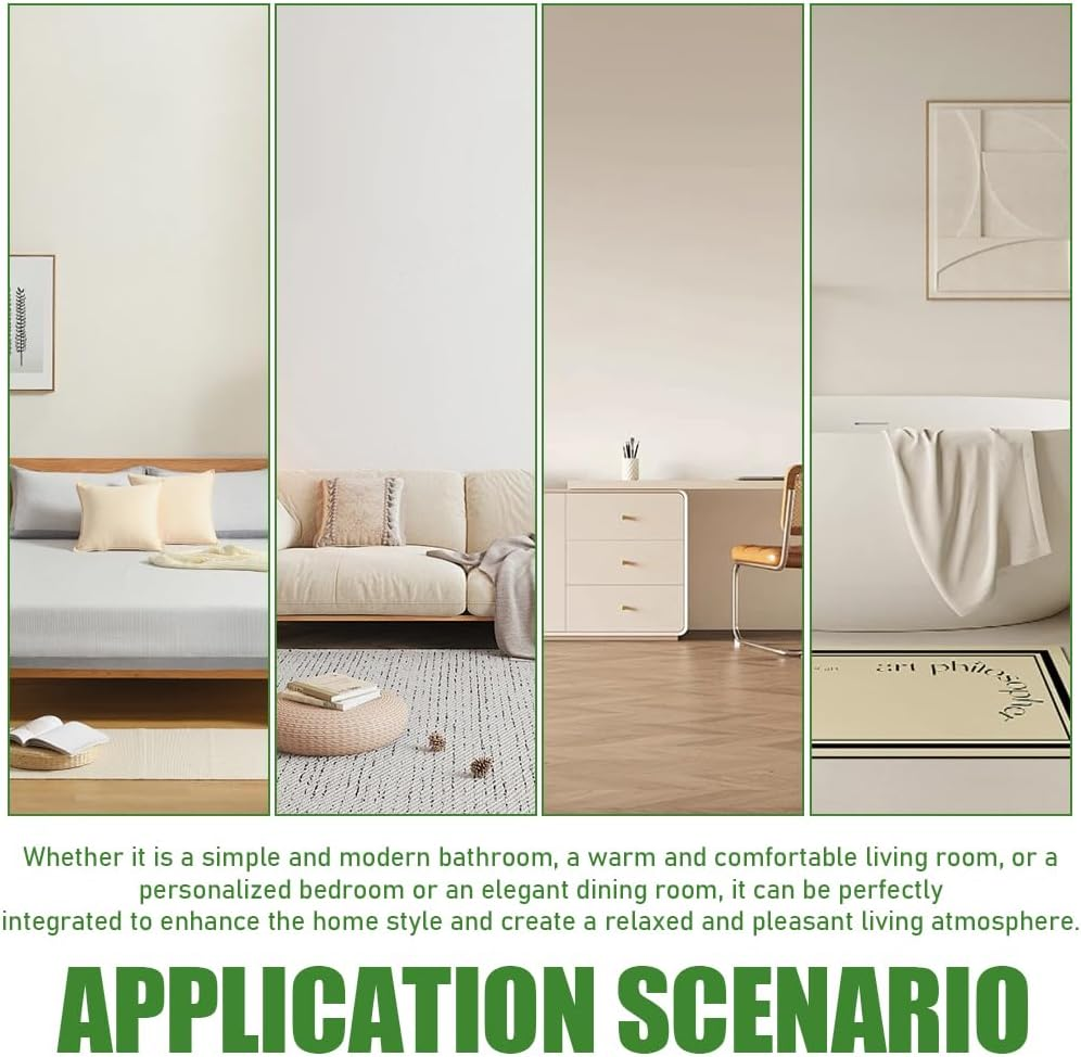 4 Pcs Green Pot Plants Leaves Wall Decals, 3D Bonsai Plant Wall Sticker, Living Room Dining Room Bedroom Decor, 30 * 30Cm, Peel and Stick image number 4