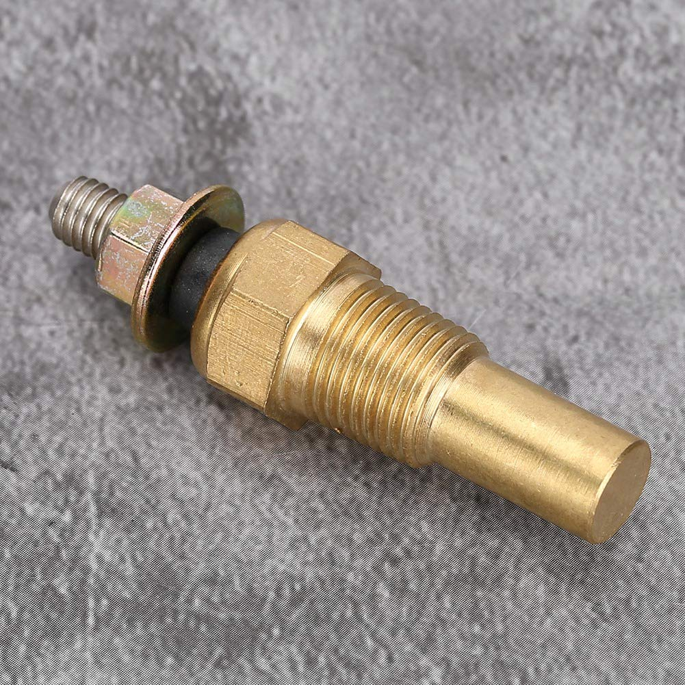 Universal Brass Electrical Temperature Sender, 1/8 NPT, 0-150&deg;C (0-300&deg;F), High Precision Sensor, Direct Replacement for Faulty/Damaged Oil/Water Temp Gauge Sensors image number 4