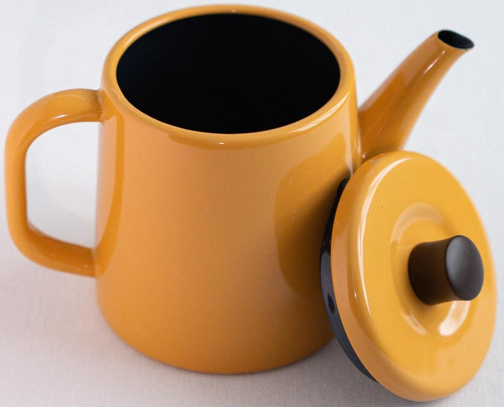 Nodahoro Pot, Induction Compatible, Heat Resistant, Yamabuki 0.5 Gal (1.5 L) PTR-1.5 K image number 1