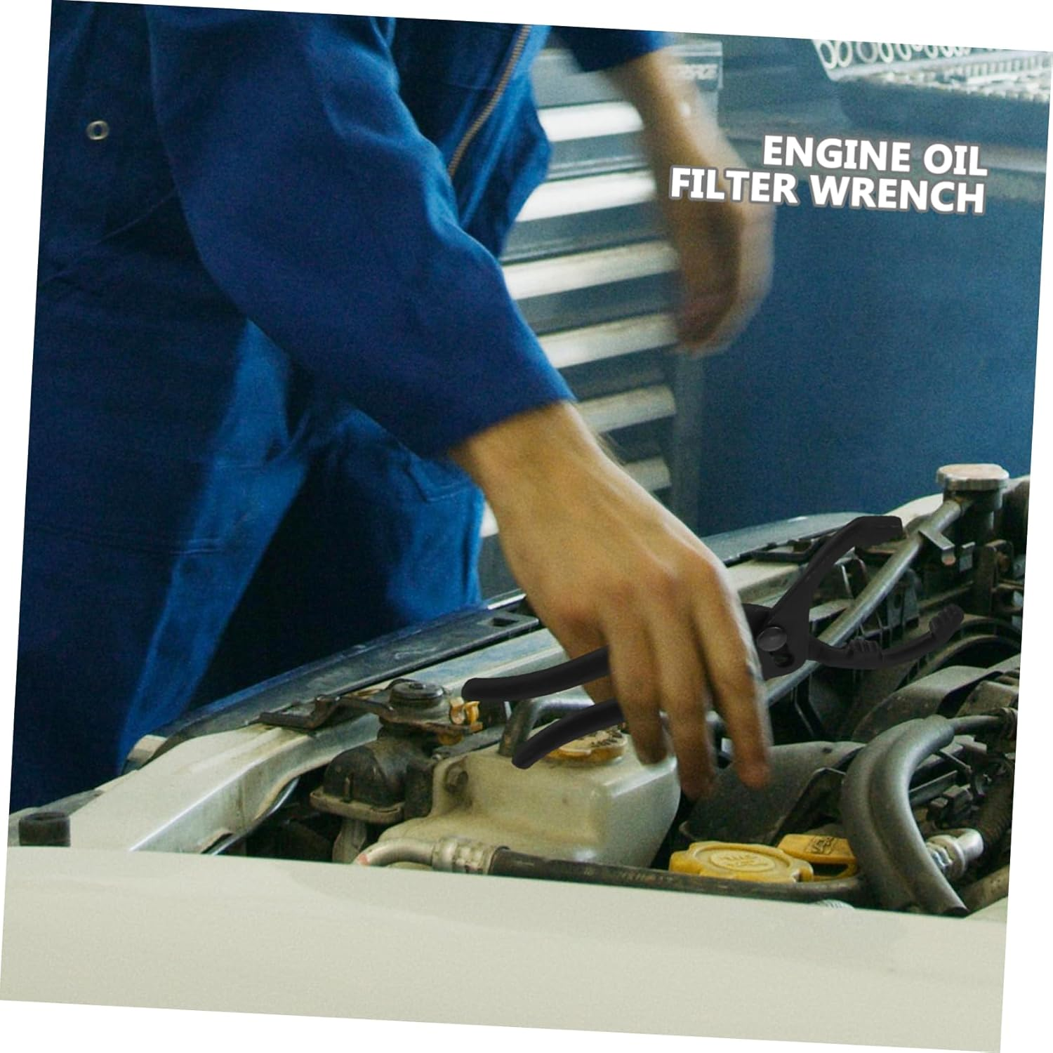 PENIKOKO Oil Filter Wrench 10 Inch Universal Automotive Oil Filter Removal Tool with Jaw Pliers for Maintenance image number 6