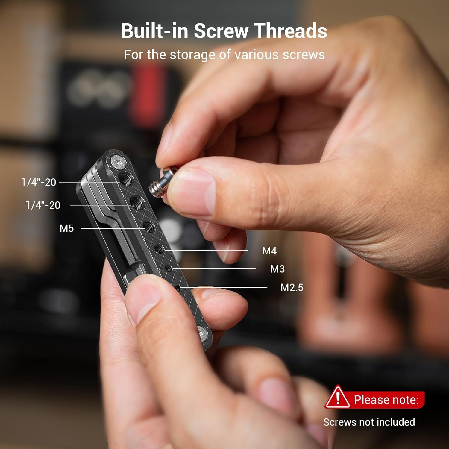 SMALLRIG Folding Tool Set with Screwdrivers and Hex Key Wrenches, Seven Functional Tools Included - 4681 image number 2