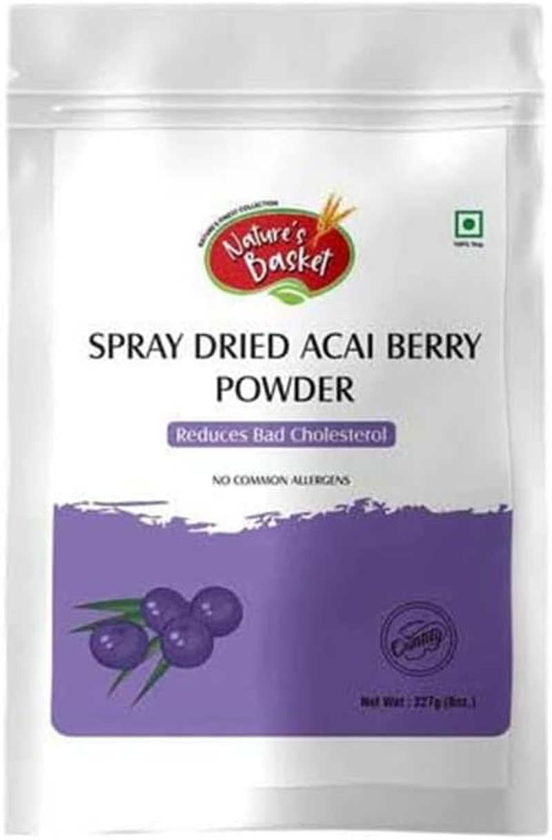 Nature'S Basket Spray Dried Acai Berry (Euterpe Oleracea) Powder (227 Gram) image number 2