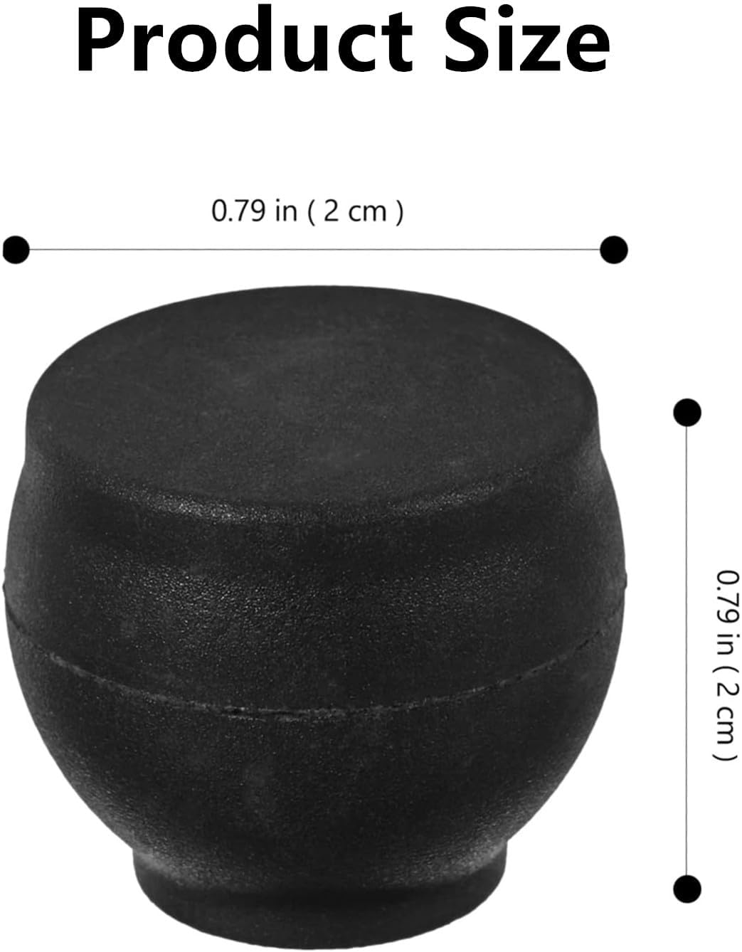 Lyfengdeam 10Pcs Coffee Pot Lid Handle, Mini Knobs Universal Pot Lid Stainless Steel Coffee Pot Bakelite Pot Lid Knobs Tempered Glass Lid Pan Lid Handle Small Pot Lid Knob Pot Accessories (Black2)