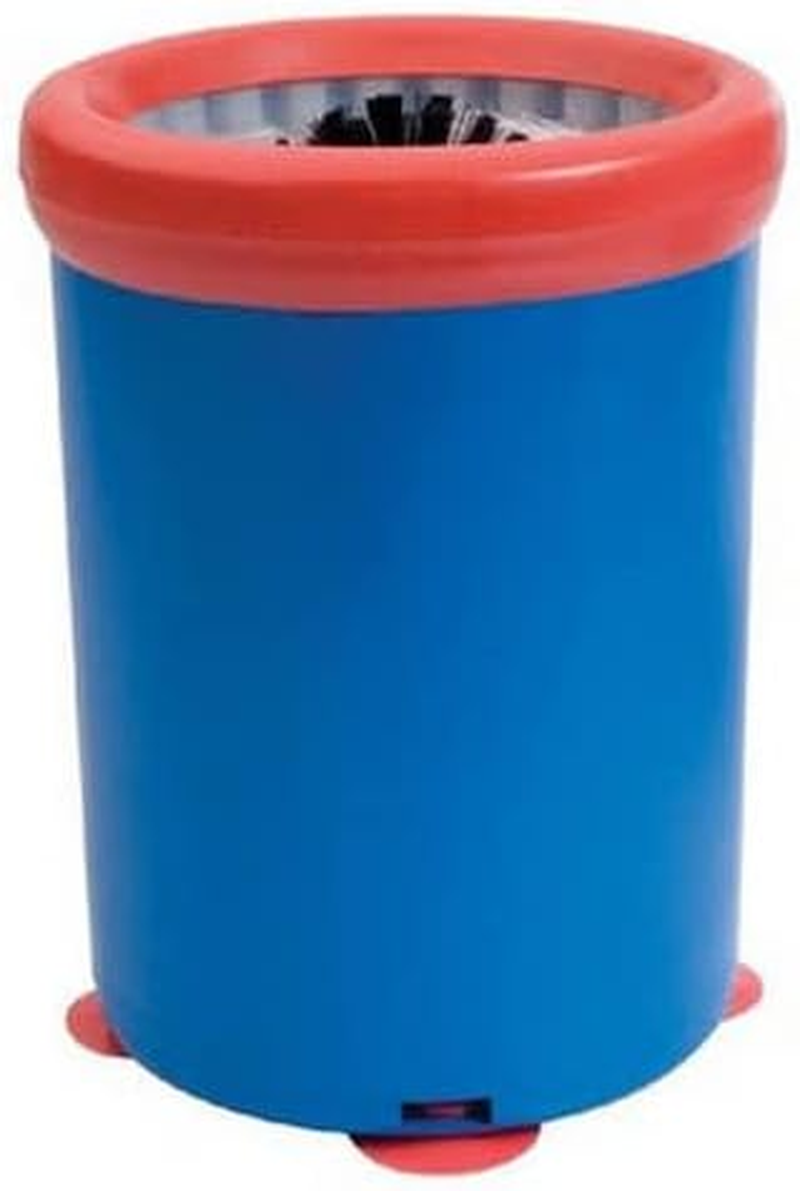 Trenton Single Glass Brush with Suction Cup, 150 Mm Diameter X 205 Mm Height, Blue