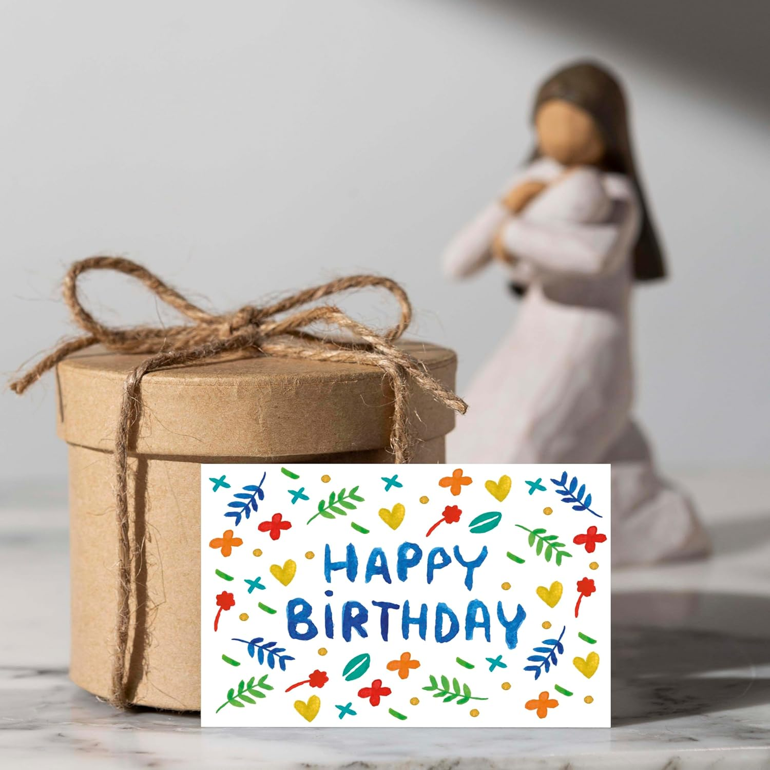 ANSSDO 50 Sheets White Cardstock, A4 250Gsm Thick Paper Sheets Heavyweight Card Paper for Printing Scrapbooking Card Making Invitations Menus Flyers DIY Arts Crafts, 21 Cm X 29.7 Cm image number 3