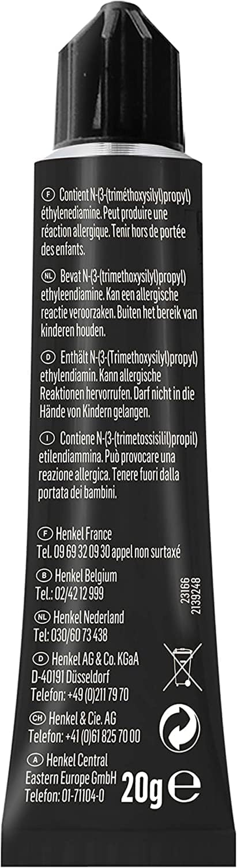 Pattex Repair Extreme, 2 X 20G Tube Non-Shrinking and Flexible All-Purpose Adhesive, Temperature Resistant Repair Adhesive, Strong Adhesive for Indoor and Outdoor Use image number 4