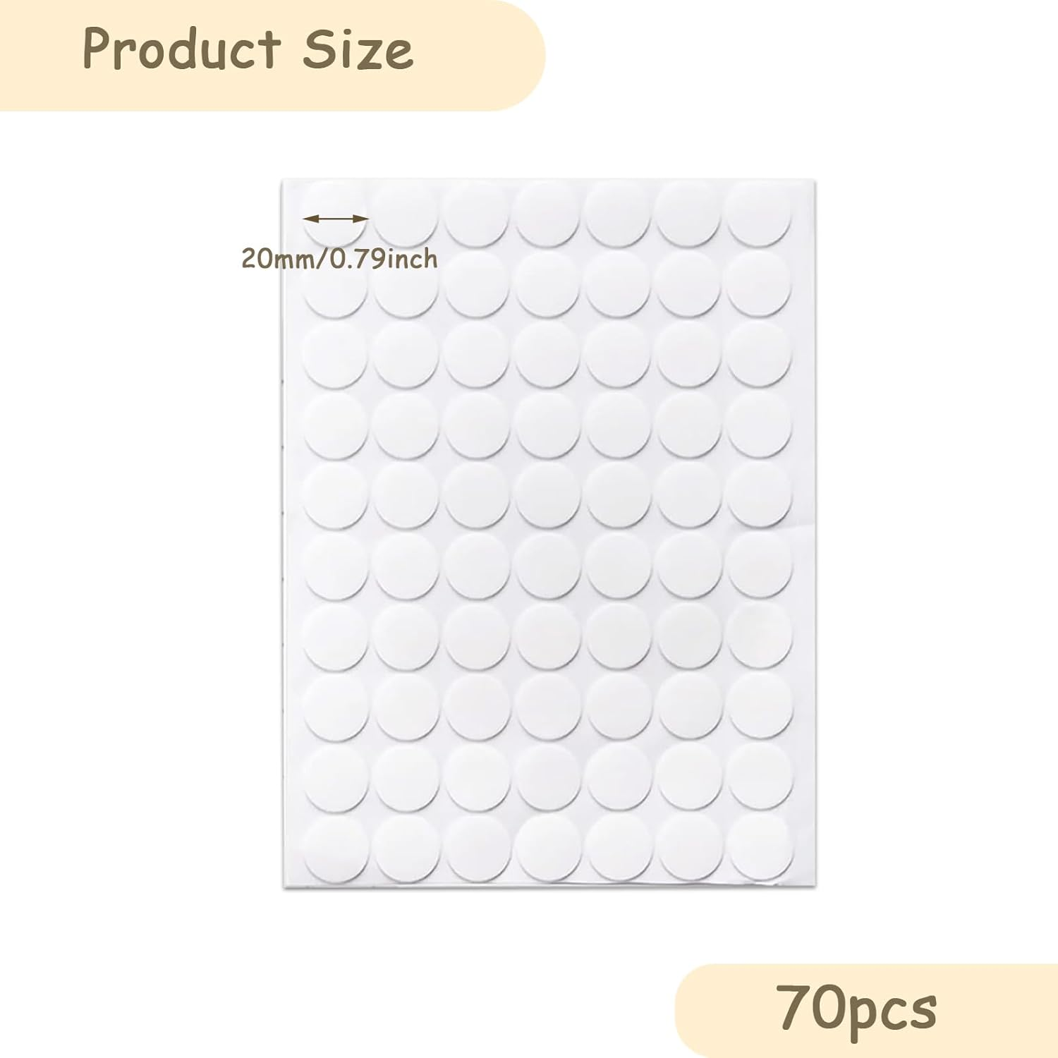 210Pcs Glue Dots, for Blu Tack for Balloons, Double Sided Sticky Dots, Nano Double Sided Tape for Christmas, Wedding, Birthday, Party Posters, Pictures, DIY Art Work Decoration image number 4