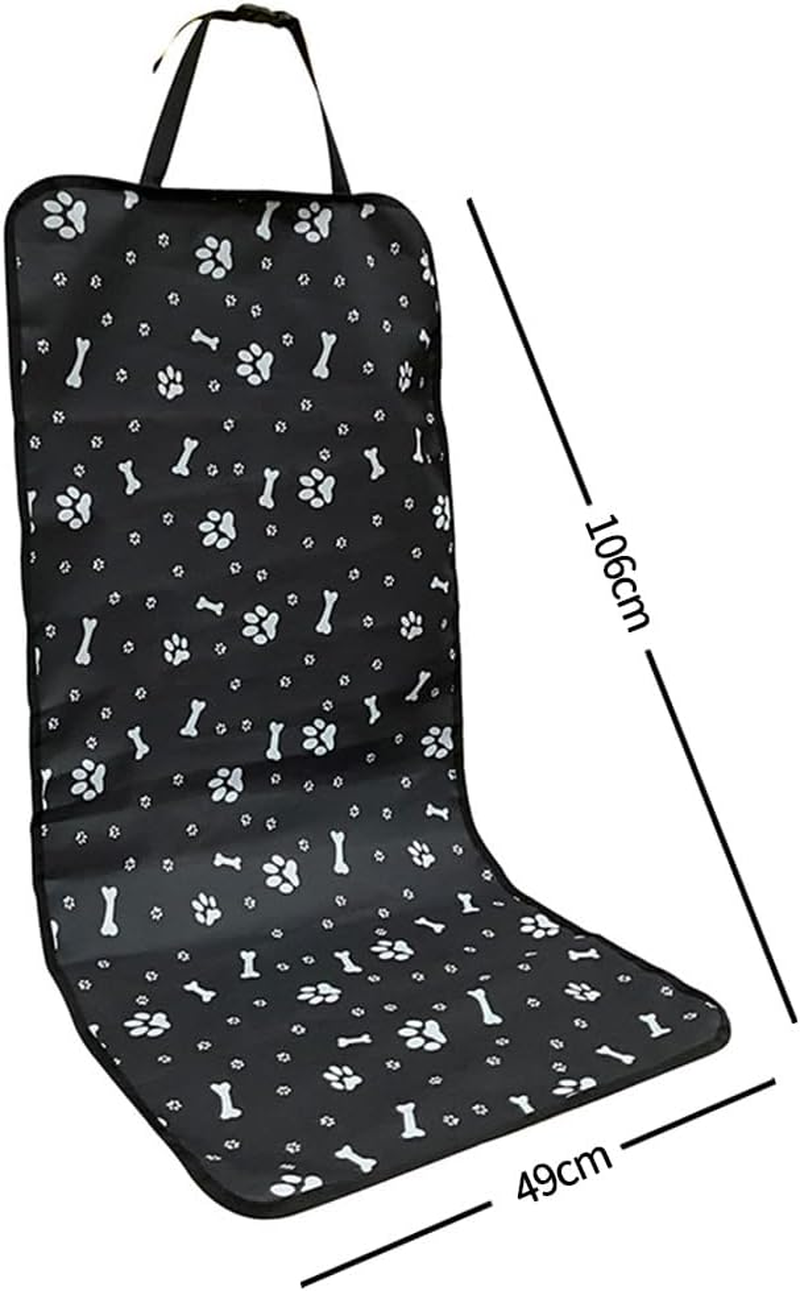 TOMVAES Dog Car Front Seat Cover, Waterproof & Non-Slip Folding Pet Car Seat Protector Cover against Pet Hairs & Soiling 41.7" L X 19.4" W image number 2