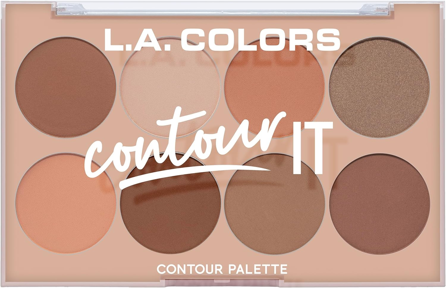 L. A. COLORS I Heart Makeup Contour Palette - Medium to Deep