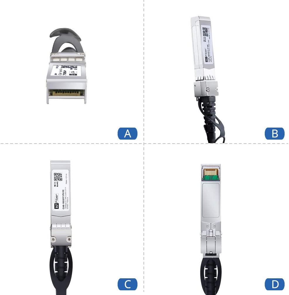 10G SFP+ DAC Cable, Main Compatible （Not Included Cisco) for Intel 3M image number 5