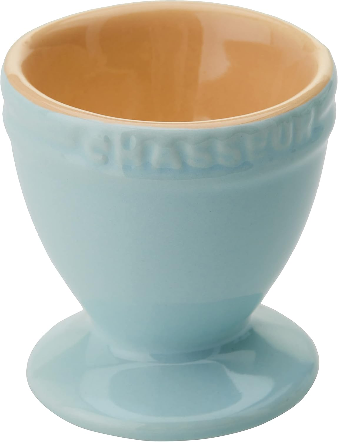 Chasseur La Cuisson Egg Cup 4-Piece Set, Duck Egg Blue