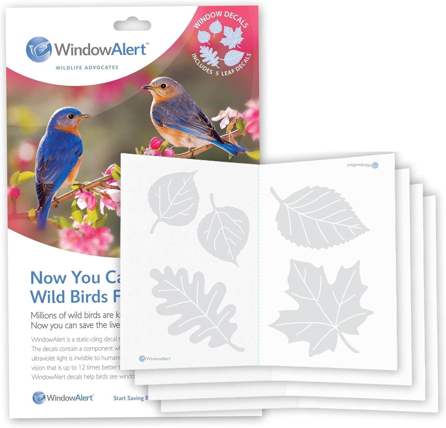 Windowalert Modern Dots Anti-Collision Decal - Uv-Reflective Window Decal to Protect Wild Birds from Glass Collisions - Made in the USA