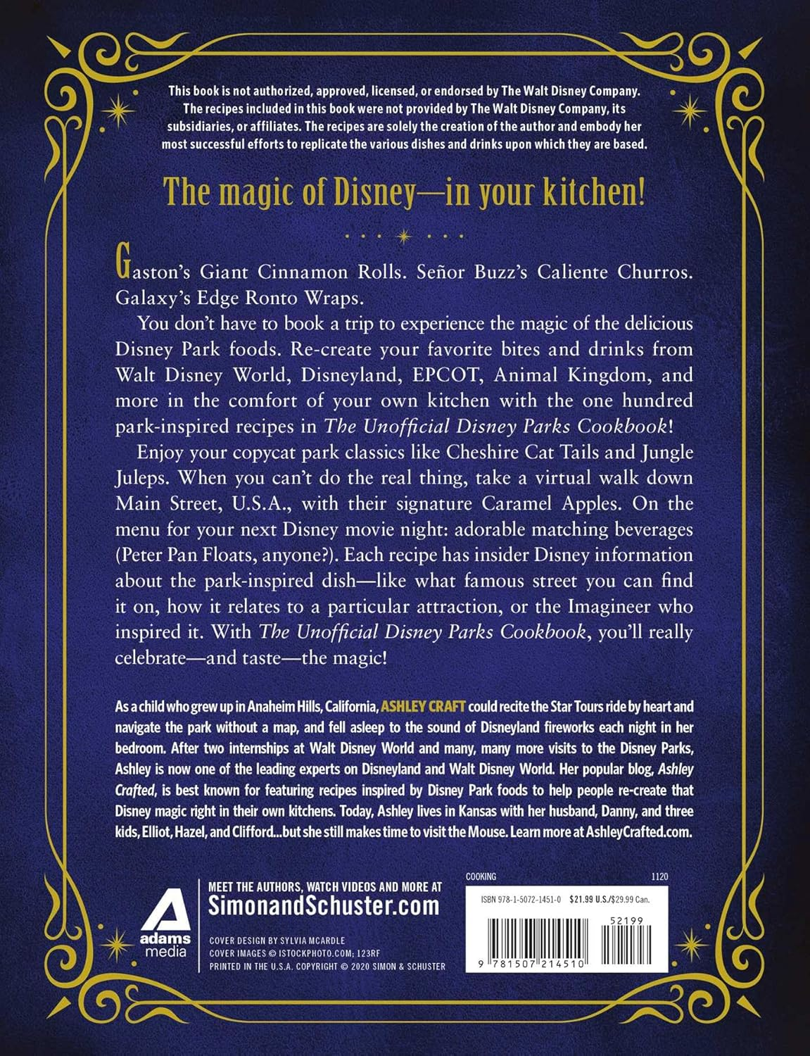 The Unofficial Disney Parks Cookbook from Delicious Dole Whip to Tasty Mickey Pretzels 100 Magical Disney-Inspired Recipes