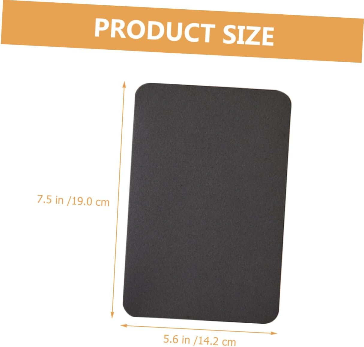 Operitacx 100Pcs Kraft Paper Cards Blank Greeting Cards for DIY Blessing Festival Messages image number 3