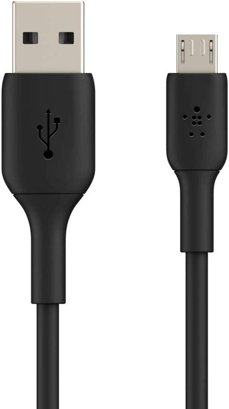 Belkin Cab005Bt1Mbk 3.3-Foot Boost&uarr;Charge USB-A to Micro-B Cable (Black)