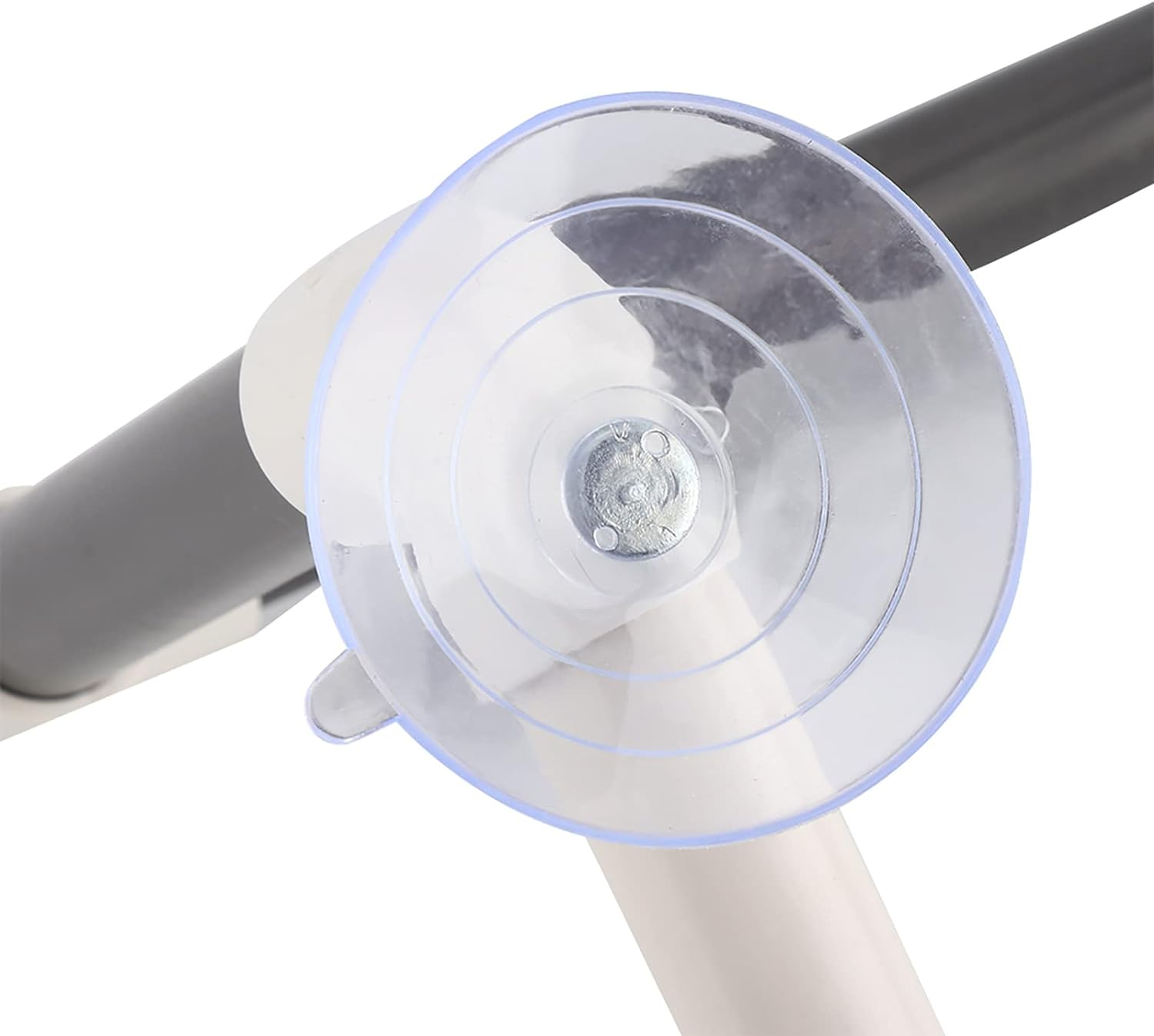 Sluffs Bird Perches, Portable Parrots Birds Perch with Suction Cups, Window Shower Bath Wall Plastic Standing Toy for Parakeets Canaries Finches image number 3