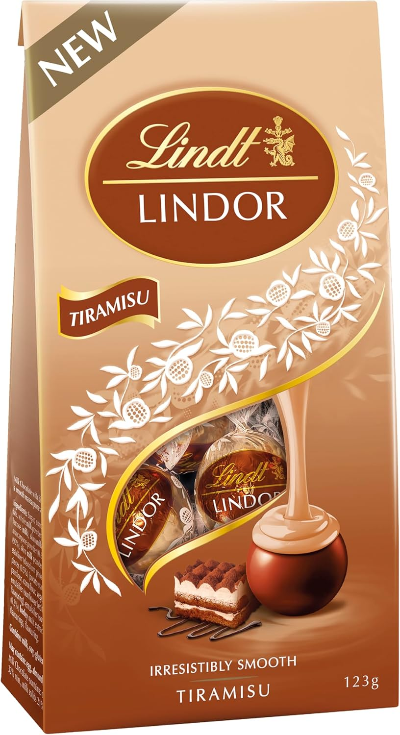 LINDOR Milk Tiramisu Bag 123G image number 5