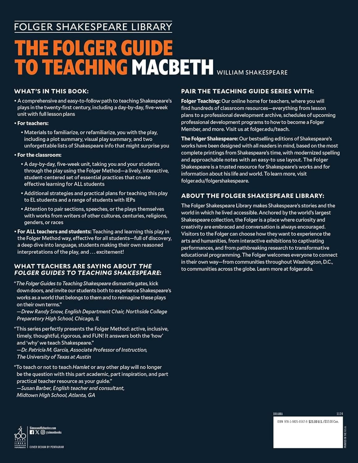 The Folger Guide to Teaching Macbeth