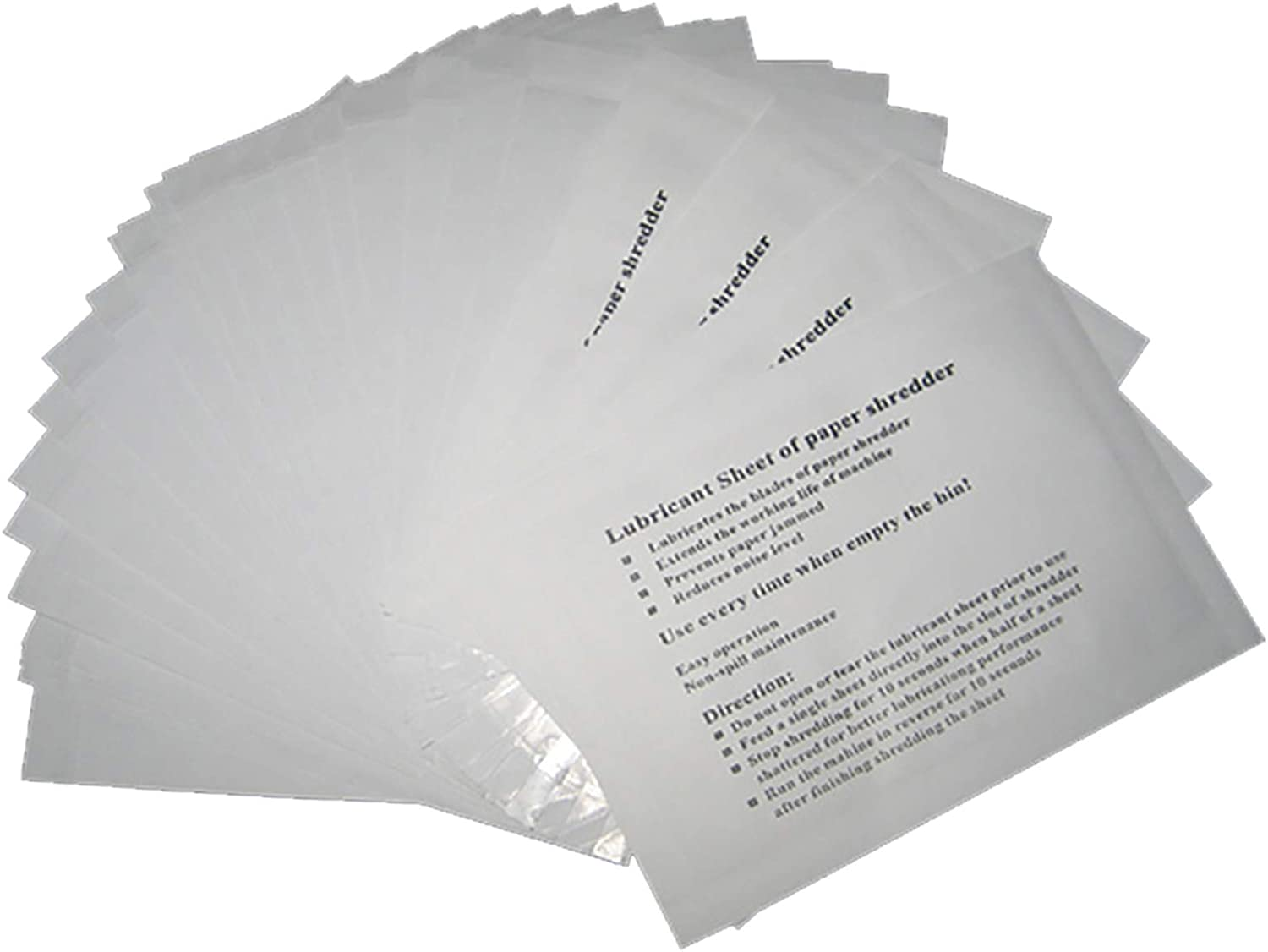 VANRA Shredder Lubricant Sheets (Pack of 24) image number 4