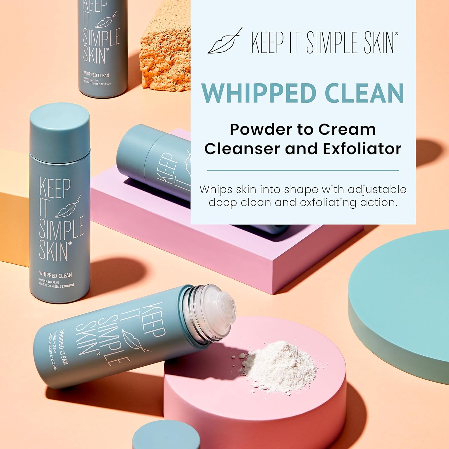 Keep It Simple Skin KISS Face Cleanser Whipped Clean, 50 Gram image number 5