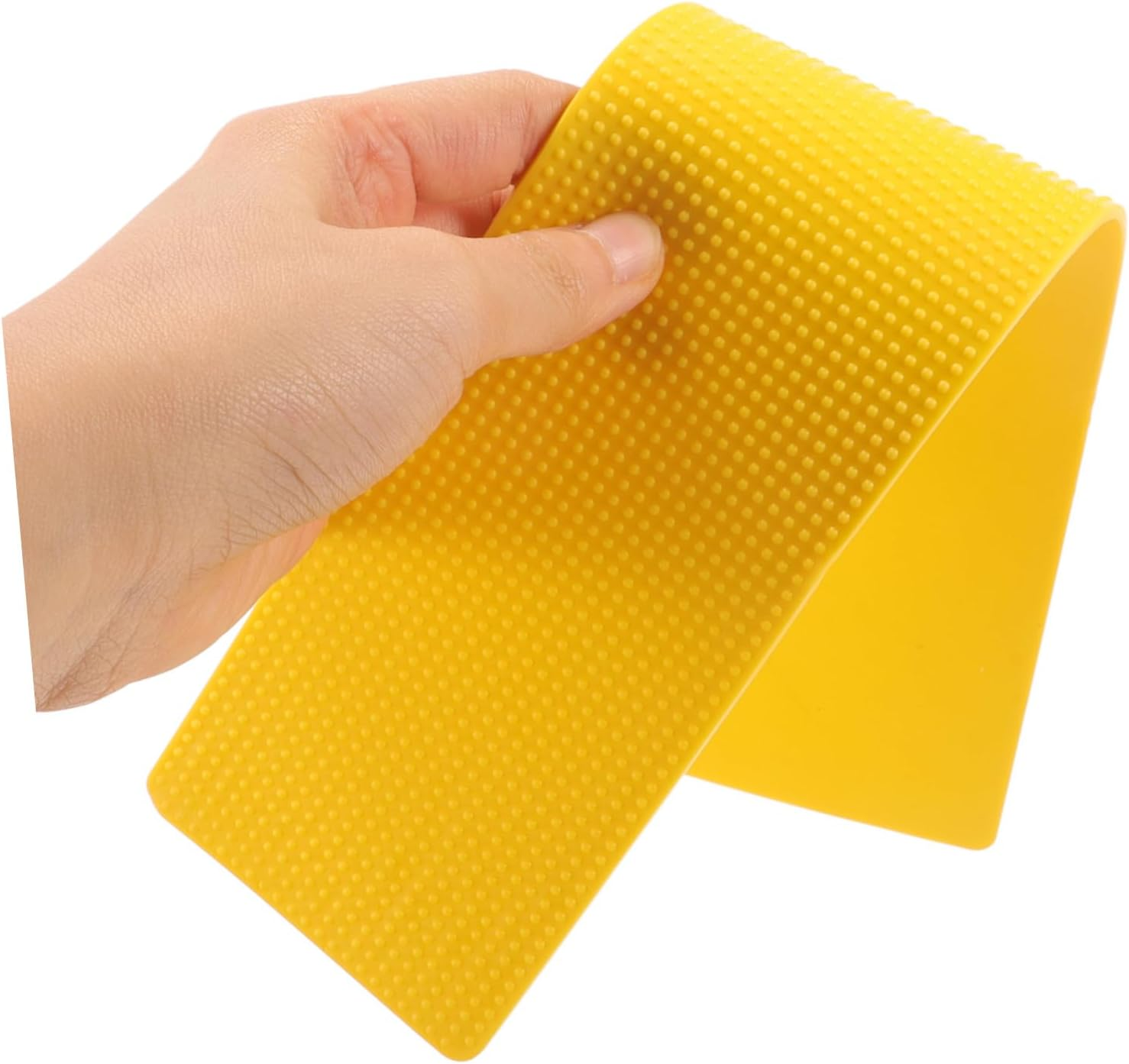 VANZACK 10Pcs Yellow Pvc Court Line Marker Set - Football, Tennis, Soccer Training Signs - Durable, Easy-To-Use, High Visibility for Sports Courts image number 2