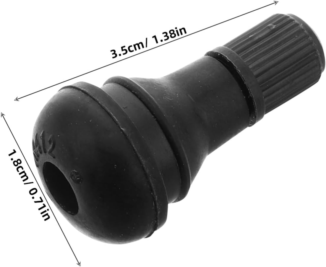 COSMEVIVI 4Pcs Tubeless Tire Valve Stems Replacement for Automotive Tires Leakproof Heavy Duty -In Installation image number 1