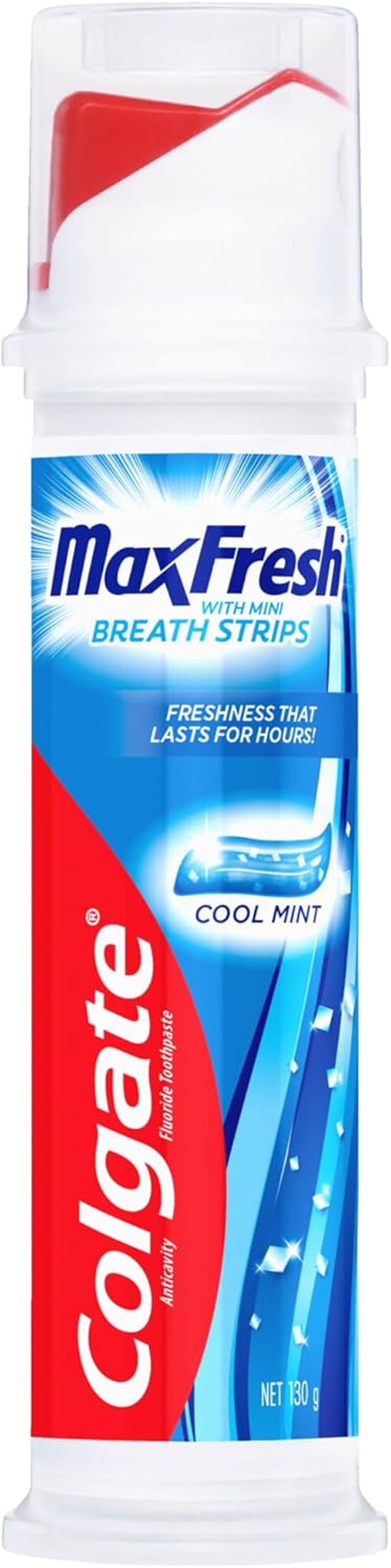 Colgate Maxfresh Cool Mint Toothpaste Pump 130G image number 2