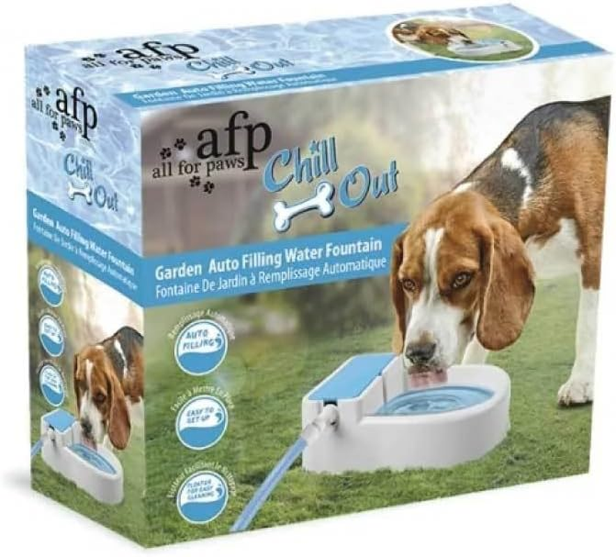 ALL for PAWS Chill Out Garden Automatic Filling Fountain for Dogs, 8.8007 Kg
