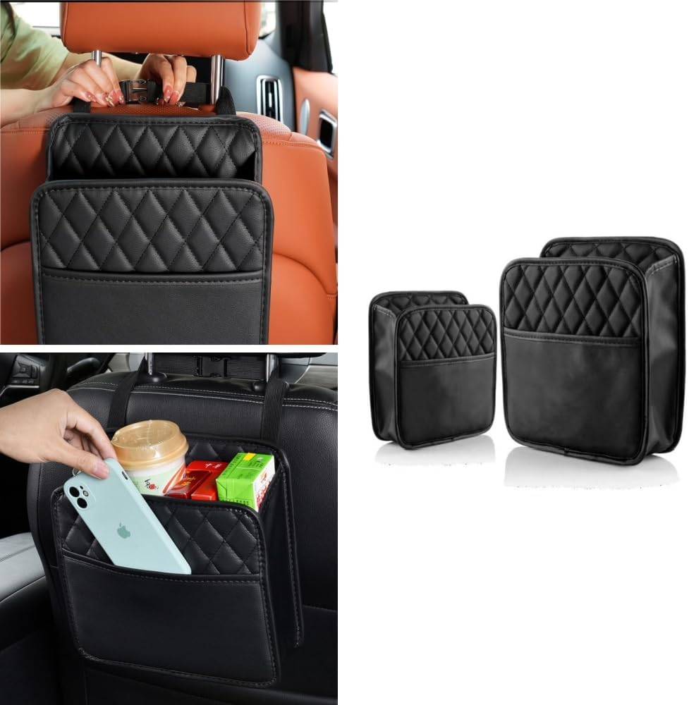 Changyeah Backseat Car Organizer - Multi-Pocket Car Seat Back Hanging Bag, All Purpose Car Trip Storage Box