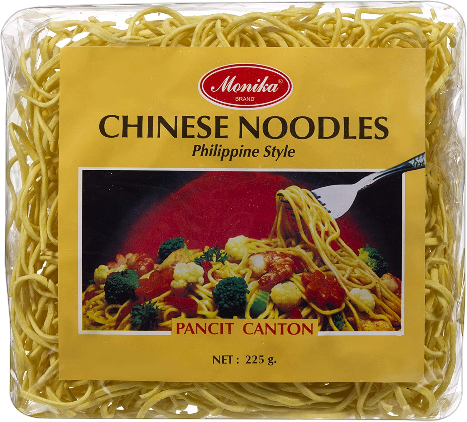 Monika Philippine Style Chinese Noodles, 225 G