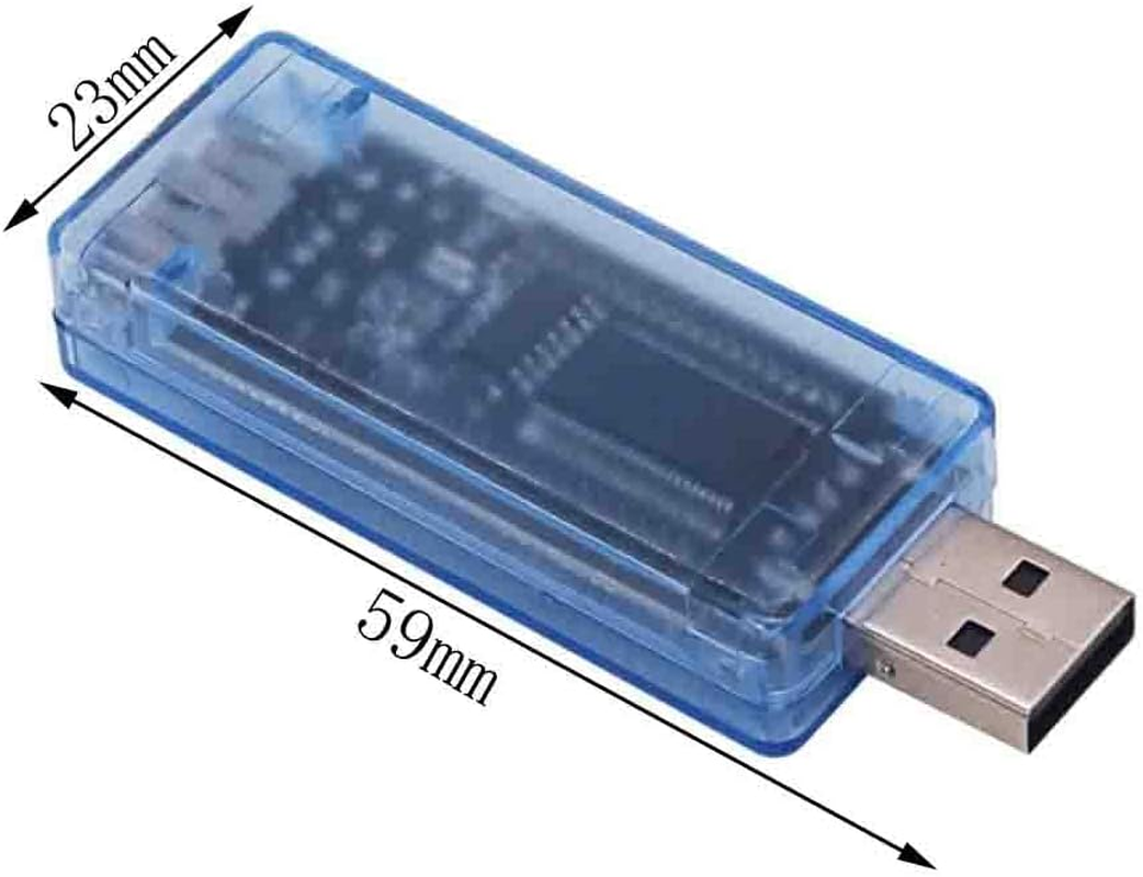 2Pcs KWS-V20 Voltage Meters Current Voltage Capacity Tester USB Volt Charger Capacity