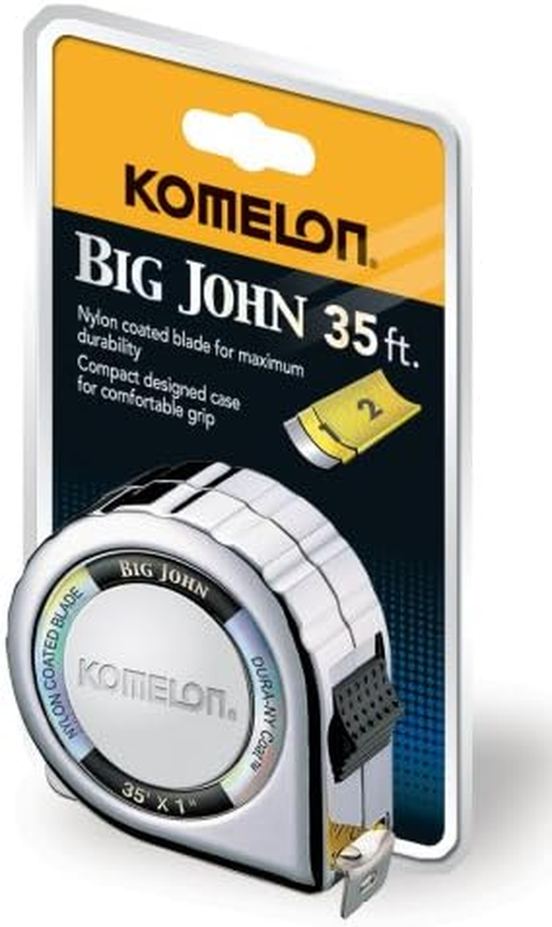 Komelon 535C Big John 35-Foot Chrome Power Measuring Tape image number 4