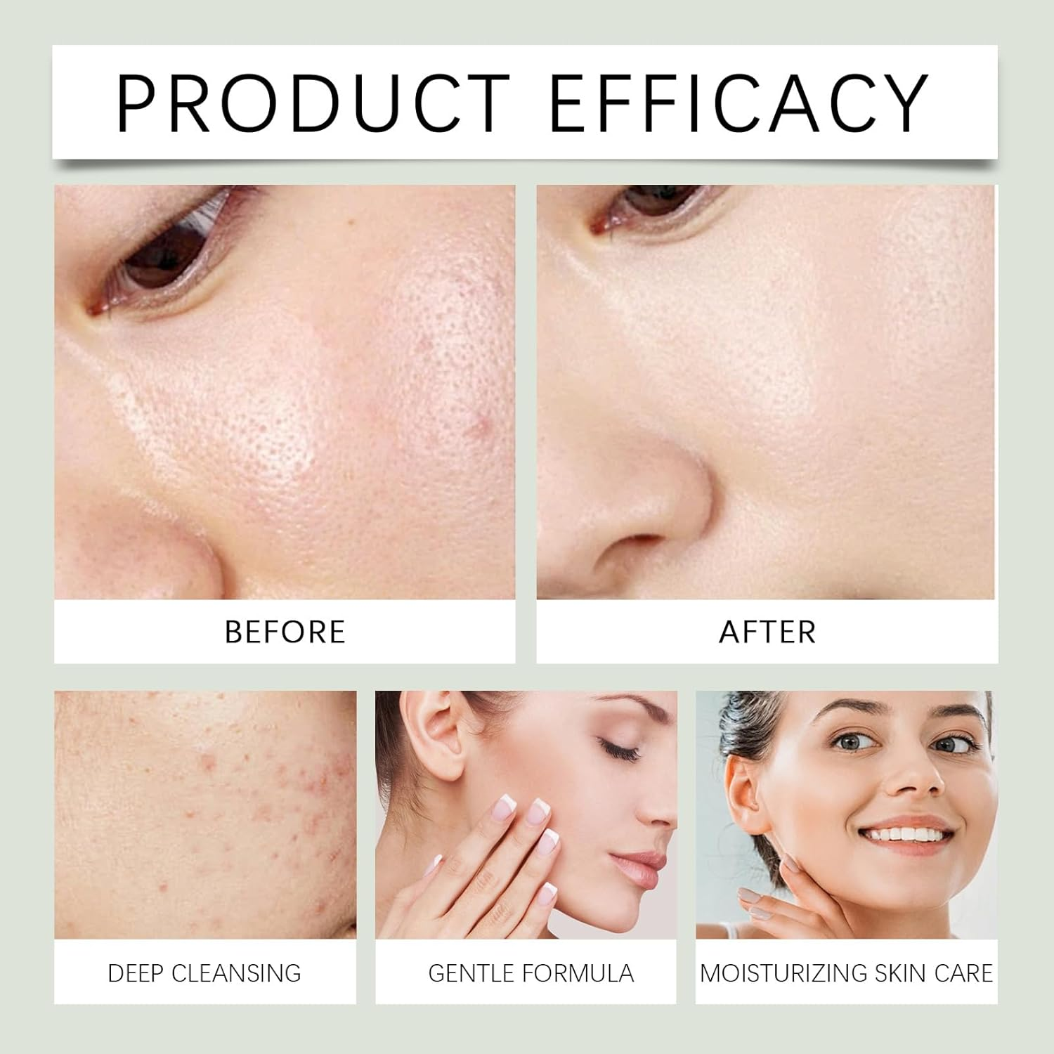 Mugwort Zero Film Cleansing Oil, Purifying Oil Cleaner, Natural Facial Oils Cleanser, Deep Cleansing Oils for Face, Moisturizing Oi/L Cleanser, Daily Makeup Blackhead Removal No Pore Clogging (1Pcs) - 3Pcs image number 3