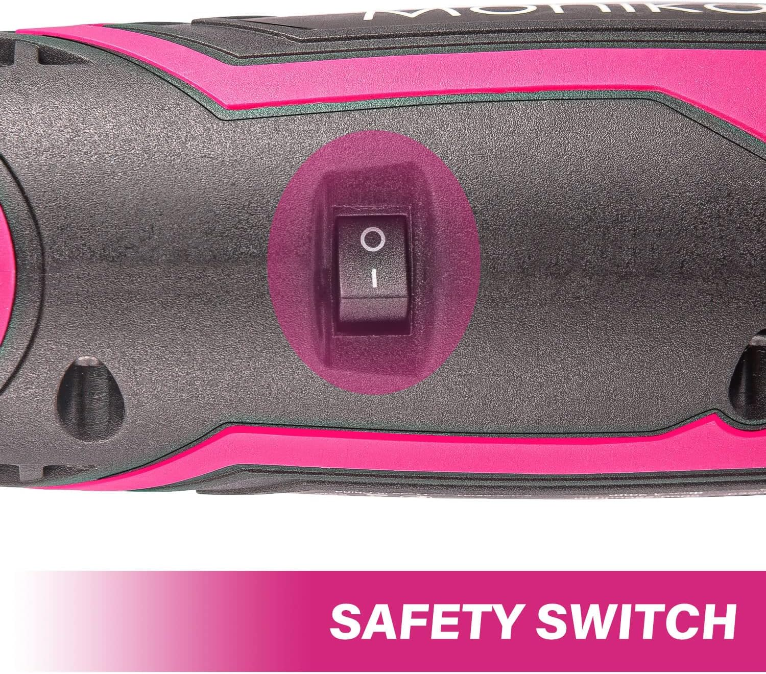 Monika 12V Cordless Rotary Tool Pink Variable Speed Electric Engraver Grinder Multi Accessories Speed 5000-25000Rpm Electric Drill Set for Cutting Sanding Engraving Polishing W/Charger image number 1