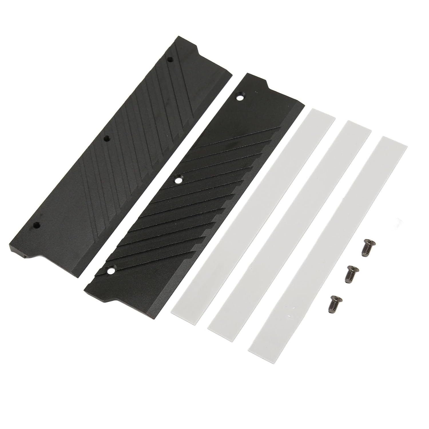 Pomya Memory RAM Cooler, Improve Performance Memory Cooling Heatsink Professional Aluminum Alloy for DDR5 Module (Black) image number 2