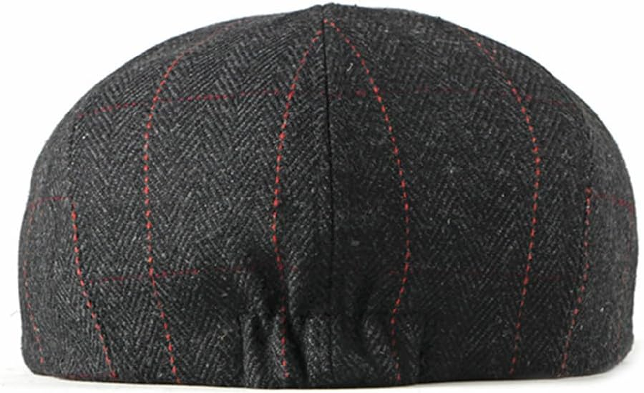 FREEBIRD99 Newsboy Herringbone Ivy Irish Flat Cap Paperboy Cabbie Gatsby Hat