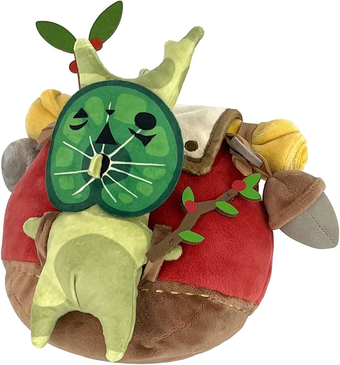 Sanei Boeki the Legend of Zelda Tears of the Kingdom Tabikorog a (Brown Backpack) W22 X D18.5 X H17Cm Plush Toy ZP04